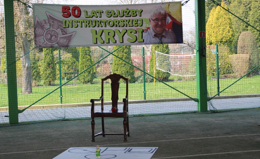 6.Tron przygotowany dla Jubilatki